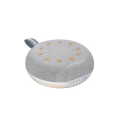 China Comfortable White Noise Sleep Sound Generator White Noise Machine with Adjustable Baby Night Lihgt for Sleeping 7 Light Colors for sale