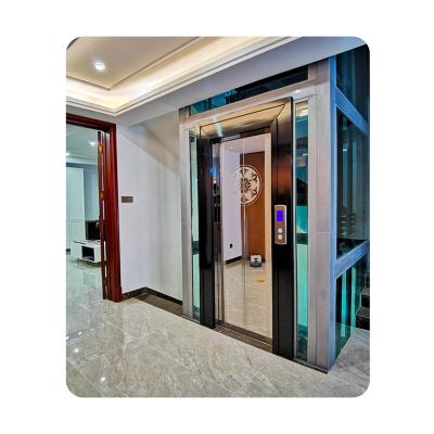 China Easy Operation Safety Convenience Custom Easy To Install Safety Fashion Elevator Passenger Elevator High Stability Home for sale