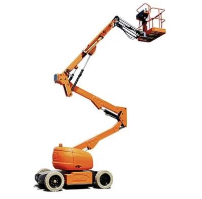 China Hotels Self Propelled Scissor Lift 500Kg 14M One Man Lift /Hydraulic Lift/Home Cleaning Lift for sale