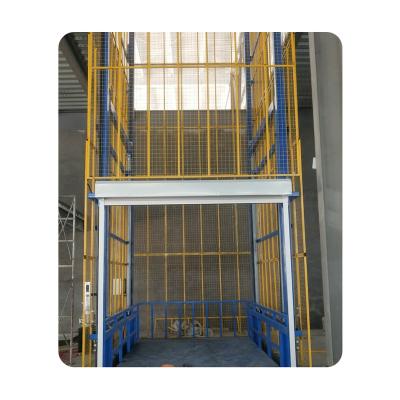 China Hotels Small Goods Cage Elevator Freight Elevator Hydraulic Goods Elevator Goods Elevator Small for sale