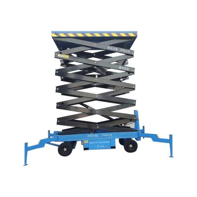 China Hydraulic Man Lift Scissor Lift Electric Goods Hotels Platform Cargo Lift for sale