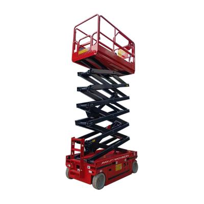 China Hotels Hydraulic Self Propelled Scissor Lift Mobile Electric Scissor Lift for sale