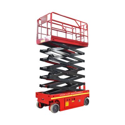 China High Quality Self Propelled Professional Hotels Electric Scissor Lift for sale