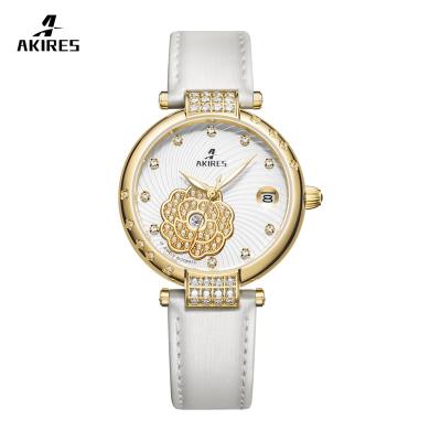 China Akires 2019 Day/Date New Fashion Wristwatch For Women Mechanical Watch OEM ODM Available for sale