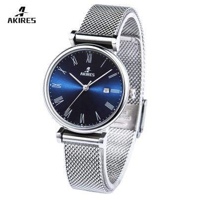 China Auto Date Akires Fashion Women's Watch OEM Classic Quartz Watch Women Movt Watches ODM for sale