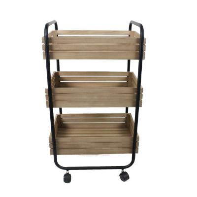 China (Size) Modern Design Adjustable Iron And Wood Furniture Storage Removable Rack for sale