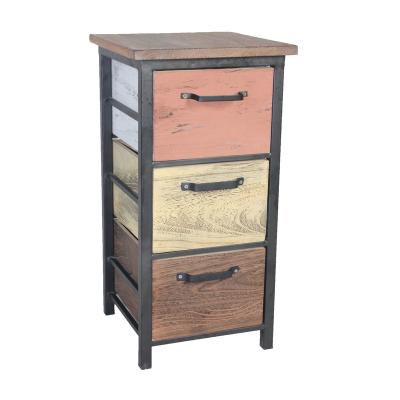 China Solid modern solid wood multifunctional storage cabinet with drawers for living room for sale