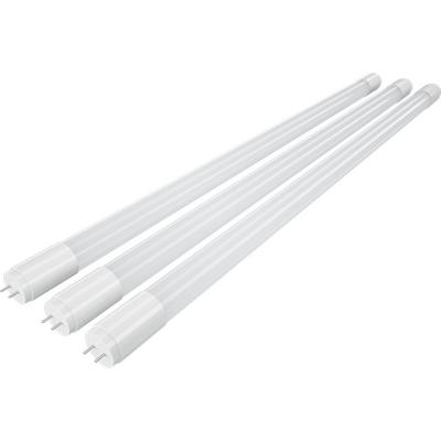 China 4ft 8W/10W/12W/15W/18W T8 tube residential dlc listedd nano led plastic light 2ft for sale