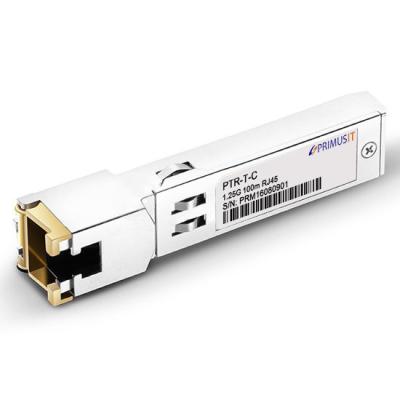 China EX-SFP-1GE-T Juniper Compatible 10/100/1000BASE-T SFP Transceiver for sale