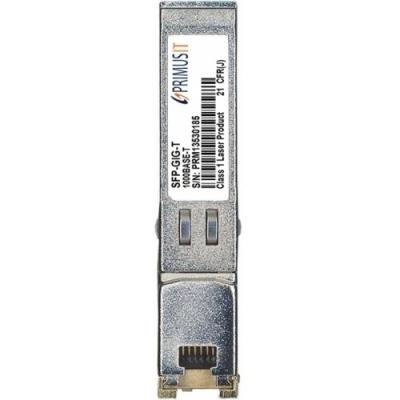 China Fiber Channel 1.25G SFP Optical Transceivers With RJ -45 Connector SFP - GIG - T for sale