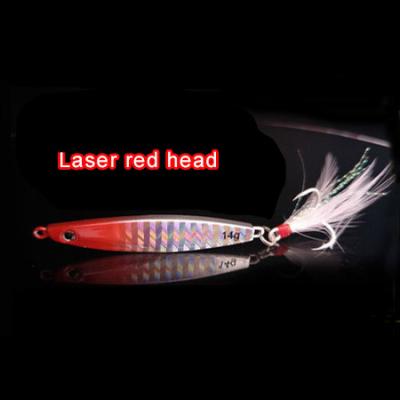 China Vertical Lead Sinking Custom Swim Bait Hard Metal Lure Fishing Jig Artificial Saltwater Casting for sale