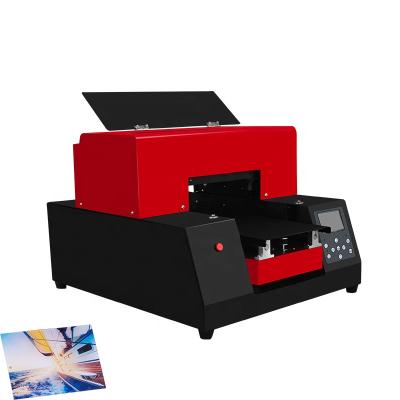 China Hotels RFC A4 UV Flatbed Led Printer Slippers Lighter Printing Machine for sale