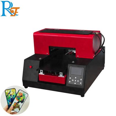 China Full Automatic Refinecolor UV Flatbed Bottle Printer A4 Embossing Printer With UV Ink For Phone Case Printer for sale