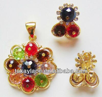 China Gold 2013 new hot sale african gold plating gl jewelry sets for wedding bridal for sale