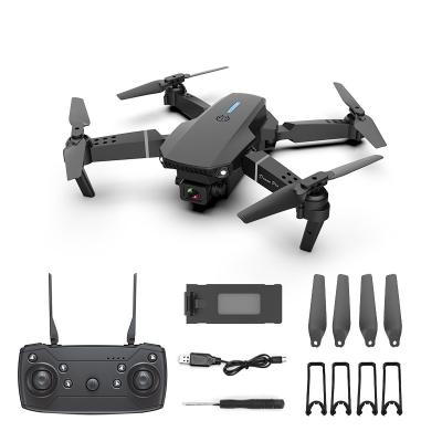 China App-Controlled E88 UAV cross-border quadcopter 4K HD aerial photography aircraft toy remote control aircraft drone for sale