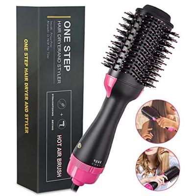 China 2022 New Products Comb Straightener Ionic Straightening Electric Hair Straightening Brush One Step Hair Dryer for sale