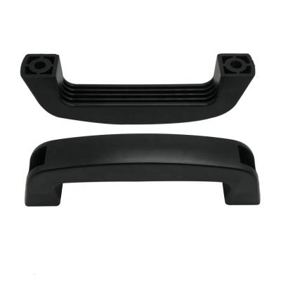 China Black Matte Finish Reinforced Polyamide Pull Handle Bridge Plastic Handle for sale