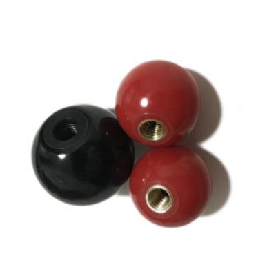 China High Heat Customized High Quality Plastic Round Hand Button Power Tools Trackball's Button Ball Handle for sale