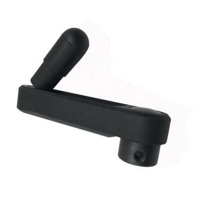 China Matte Finished Round Hole Crank Handle 8*63 Square Hole Crank Handle10*80 12*100 14*125 16*160 for sale