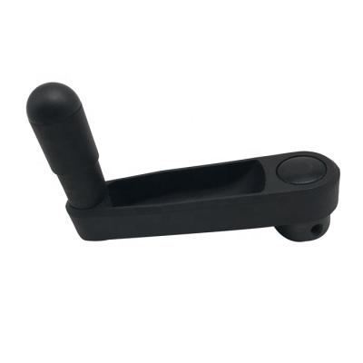 China Matte Finish High Quality Round Hole Crank Handle Square Hole Crank Handle for sale