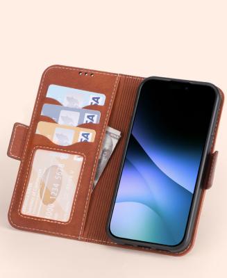 China Shockproof Luxury Designer For Iphone 15 14 13 12 11 Pro max Case Flip Leather Wallet Mobile Phone Cases Magnetic Shockproof Card phone for sale