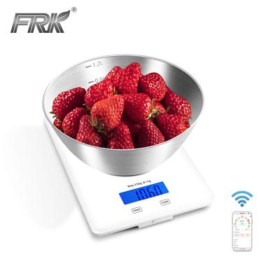 China With Scale Tray Portable Digital Waterproof Electronic Digital Weight Kitchen Scales With Bowl for sale