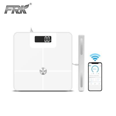 China High Precision Strain Gauge Sensor Wireless Smart 180kg 396lb Measure Weight Weighing Blue Digital Tooth Body Fat Scale for sale