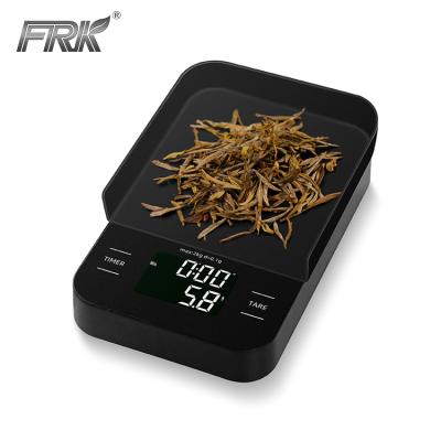 China Timing Function 2000g/0.1g Mini Digital Jewelry Scale Electronic Balance Food Tea Weight Pocket Scale for sale