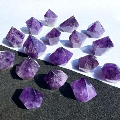 China Europe Wholesale High Quality Natural Gemstone Healing Stones Irregular Shape Amethyst Tower Amethyst Point for sale