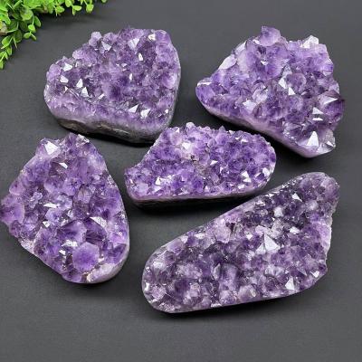 China Europe Natural Healing Quartz Cluster Amethyst Cluster for Decoration for sale