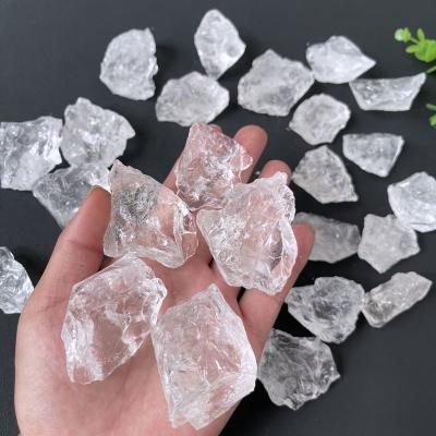 China Europe Bulk Wholesale High Quality Semi-precious Crystals Minerals Raw Stone Natural Raw Clear Quartz Crystal Stones for sale