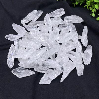 China Europe Wholesale Raw Clear Quartz Wands Natural Gemstone Healing Stones Clear Quartz Crystal Stick for sale