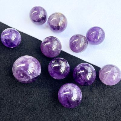 China Europe Natural Semi-precious Stone Crafts Quartz Amethyst Crystal Spheres for sale