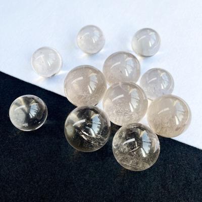 China Europe Polished Smoky Crystal Ball Smokey Quartz Crystal Sphere For Healing for sale