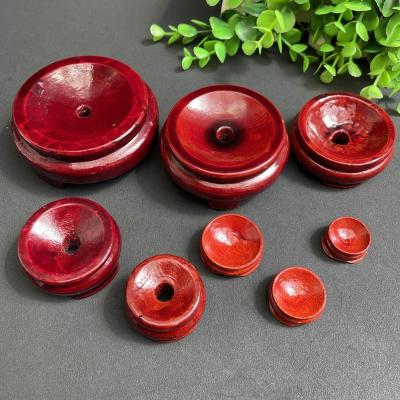 China Europe Wholesale Crystal Ball Holder Wooden Stand Wooden Base For Crystal Sphere for sale