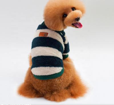 China Coral Fleece Dog Clothes Warm Pet Coat Dog Sweater Coat Sustainable Winter Pet Apparel for sale