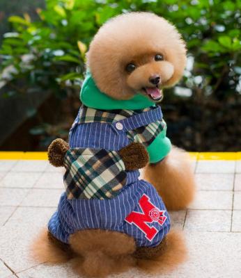 China Warm Legs Overalls Sweater 4 Pet Hoodies Dog Sweatshirt Pet Jacket Coat For Medium Small Dog Dog Clothes for sale