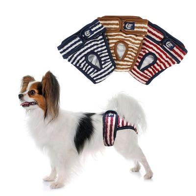 China Viable Dog Diaper Reusable Reusable Pet Belly Band Dogs Underwear Pants For Dog for sale