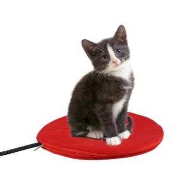 China Sustainable Safety Cat Dog Pet Bed Electric Indoor Heating Blanket With Free Cover For Pet for sale