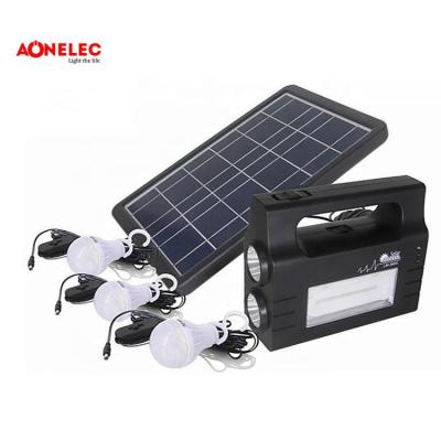 China Portable Warehouse China Supplier Wholesale Solar Power,Solar Indoor Lights,Portable Solar Panel Generator For Emergency Light for sale