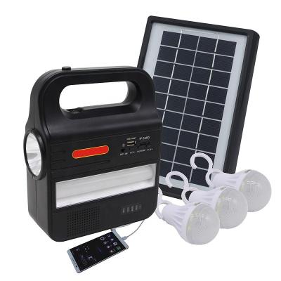 China Built-in MP3 Player (USB/TF Card) and FM Radio Emergency SOLAR LIGHT HOME, Portable 220v Solar Generator, Solar Powered Portable Lights for Home Use and Camping for sale