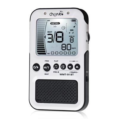 China Angel OEM Musical Instrument Accessories Rechargable Digital White Metronome Tuner 48*32*22(L*W*H)cm for sale