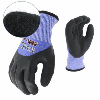 China Winter High Performance Cut Resistant Latex Liner Resistant Cut Resistant Safety Gloves for sale