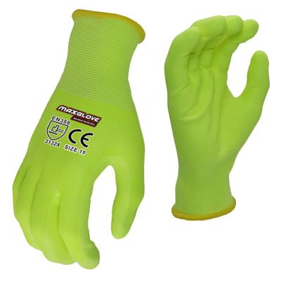 China Flexible Nitrile Sandy Finish Coated En388 Occupational Safety Work Glove for sale