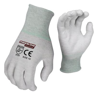 China Factory Flexible High Dexterity Comfortable Grip Flexibility High PU Coated Gloves for sale