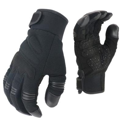 China Anti-impact CE Industrial Durable Builders Construction Mechanic Work Gloves for sale