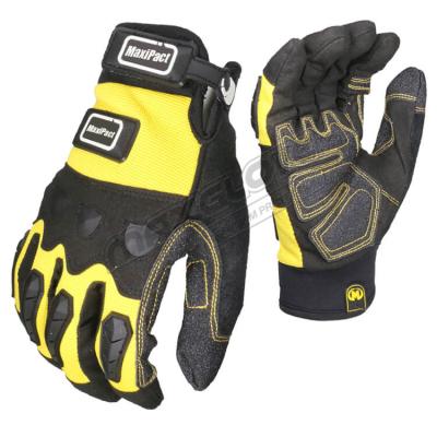 China Anti-impact high performance midi-slip anti-impact mechanic gloves for work for sale