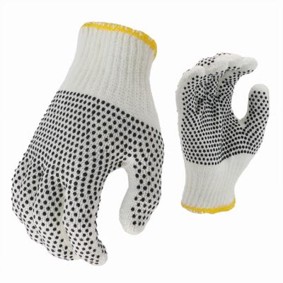 China Breathable Cotton Knitting 7/10 Gauge China Factory Cotton Working Gloves for sale