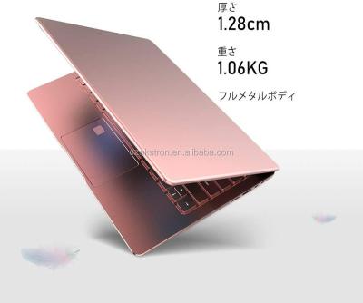 China Full Camera Metal 12.5 Inch Mini Laptop Notebook For School Students Learning N4100 8+256G WIN10 Pink Metal Shell for sale