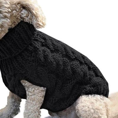 China Sustainable Manufacturer Wholesale Multi-colors Warm Soft Winter Sweater Dog Clothes for sale